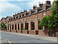 SK4374 : Distinctive terraced houses, Porter Street, Staveley by Andrew Hill