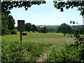 Path by the golf course