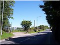 Public footpath sign on Scot Lane