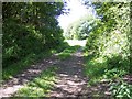 Site of railway overbridge on Dodd Lane