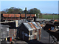 Coal yard Alnmouth station