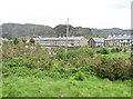 Row of terraced house at Glanypwll