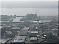 Liverpool: Queens Dock from the cathedral tower