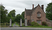 SJ3514 : Lodge and gates, Alberbury (1) by Stephen Richards