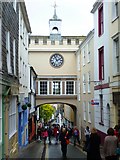 SX8060 : Fore Street - Totnes by Anthony Parkes