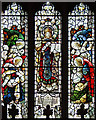 St John the Evangelist, Havering atte Bower - Stained glass window