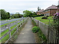 Pavement above Kelbrook Road