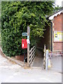 Footpath to Bedfield Road & The Street Bakery Postbox