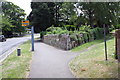 Footpath off Rose Hill to Methodist Church