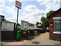 Entrance to Sudbury Hill Harrow railway station