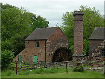 SJ9752 : Cheddleton Flint Mill, Staffordshire by Roger  Kidd