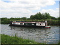 SO7811 : Narrow boat on the Gloucester and Sharpness Canal by Sarah Charlesworth