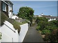 Front path, houses off Saunders Way