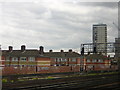 Arnold Estate, Bermondsey, from the train