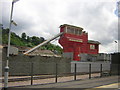 Concrete works, next to Purley station