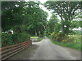 Corrie Road leaving Muir of Ord