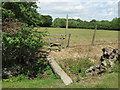 TQ8229 : Stile and footbridge near Little Kensham Farm by David Anstiss