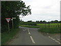 Road junction south of Hook Norton