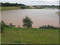 Colt Hovel Wood and view of lake created where sand has been excavated