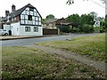 Disused petrol station closed at Balcombe