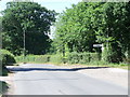 Minor road junction, Ponts Green, East Sussex