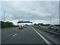 M5 northbound approaching junction 2