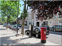 TQ2583 : Boundary Road, NW8, west of Abbey Road by Mike Quinn