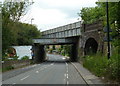 Railway bridge over the old Sheffield Road