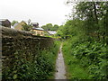 Path behind the Craiglands Hotel, Ilkley