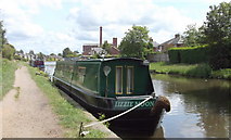 SD4412 : "Lizzie Moon" on The Leeds & Liverpool Canal at Burscough by Robert Wade