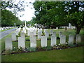 R.A.F graves in St Mary Cray Cemetery