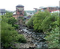 Welsh Hills Works and the River Rhondda, Porth