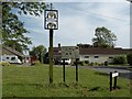 The village sign at Lawshall