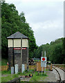 Signal box at Leekbrook Junction, Staffordshire