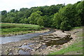 Pendle Water goes round a bend