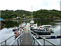 Pontoon at Charlestown harbour