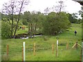 The approach to Sabden Brook footbridge