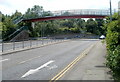 Footbridge near Cwmynyscoy Roundabout, Pontypool