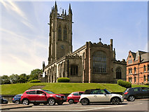 SJ9498 : Park Parade and St Michael's Parish Church by David Dixon
