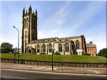 SJ9498 : St Michael's parish Church, Ashton-Under-Lyne by David Dixon