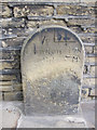 Old milestone in Clare Road