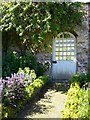 Door in the walled garden at Novar House