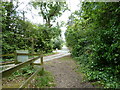 Bridleway junction with Church Lane Coldwaltham