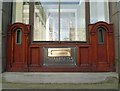 City Chambers letterboxes