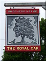 Sign for the Royal Oak