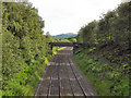 Railway at Heyrod, looking towards Stalybridge