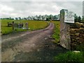 Access road to High Wheathead Farm