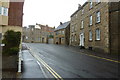 Looking up Hendford towards the Three Choughs