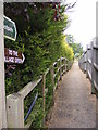 Footpath to Kettleburgh Village Green