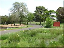 NS6466 : Hogganfield Park by Richard Webb